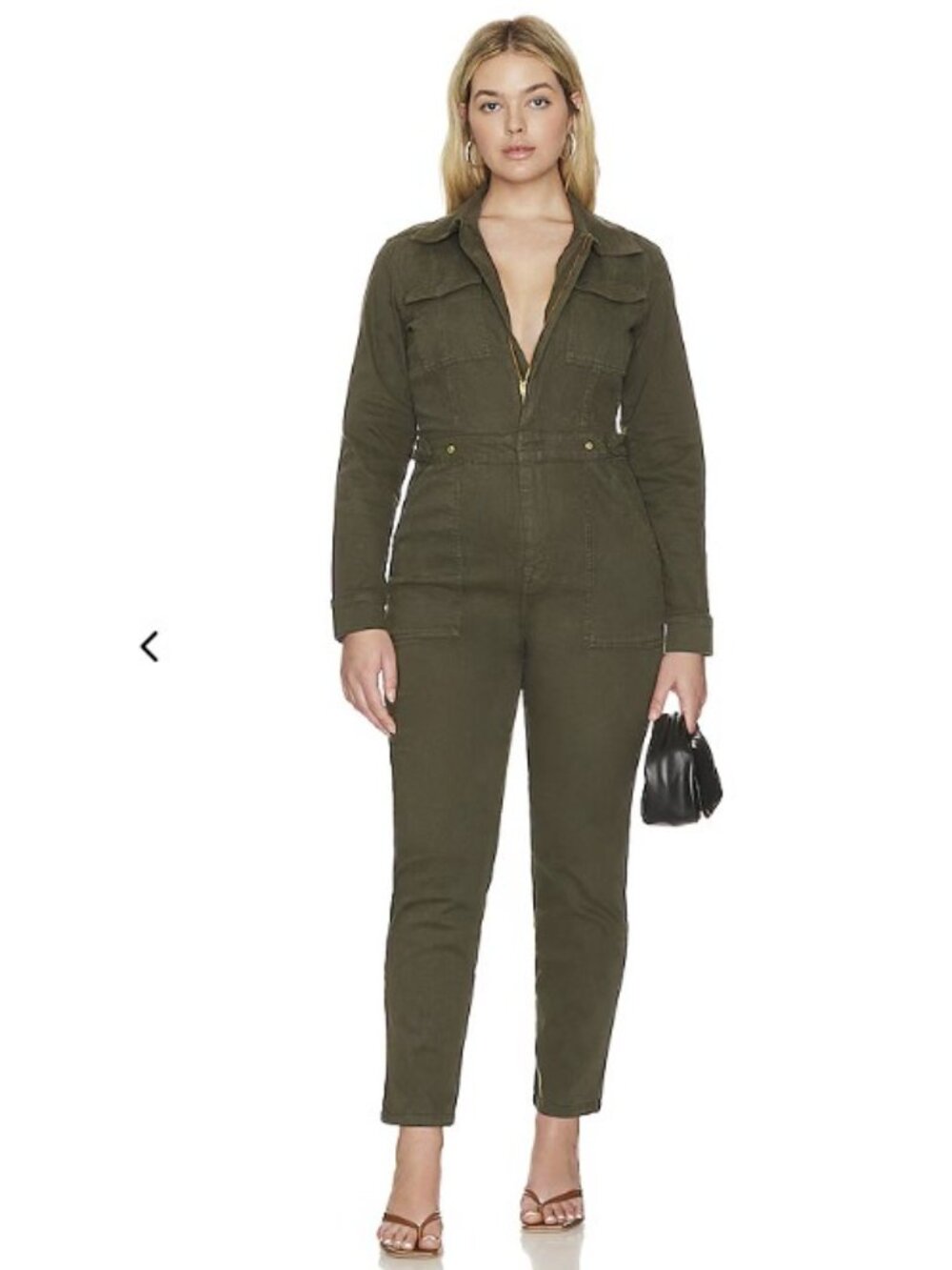 Good American Fit For Success Jumpsuit Size 4 (L)